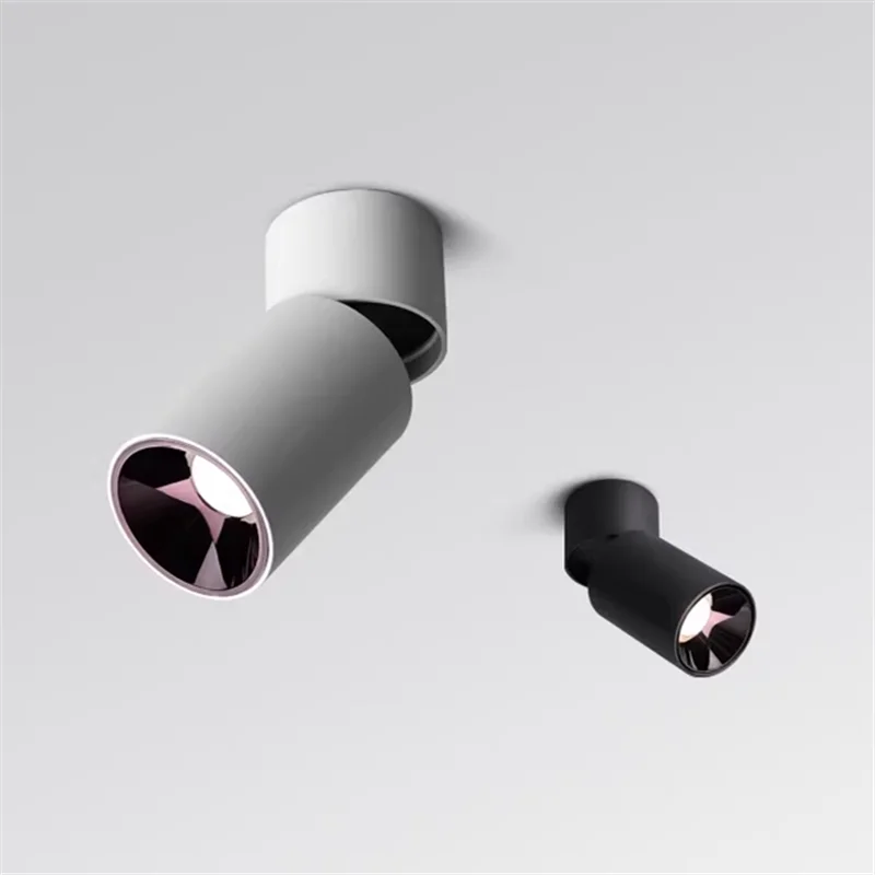 

OUIO складная поворотная потолочная LED лампа 9W12W15W20W24W тёплый/естественный/холодный белый