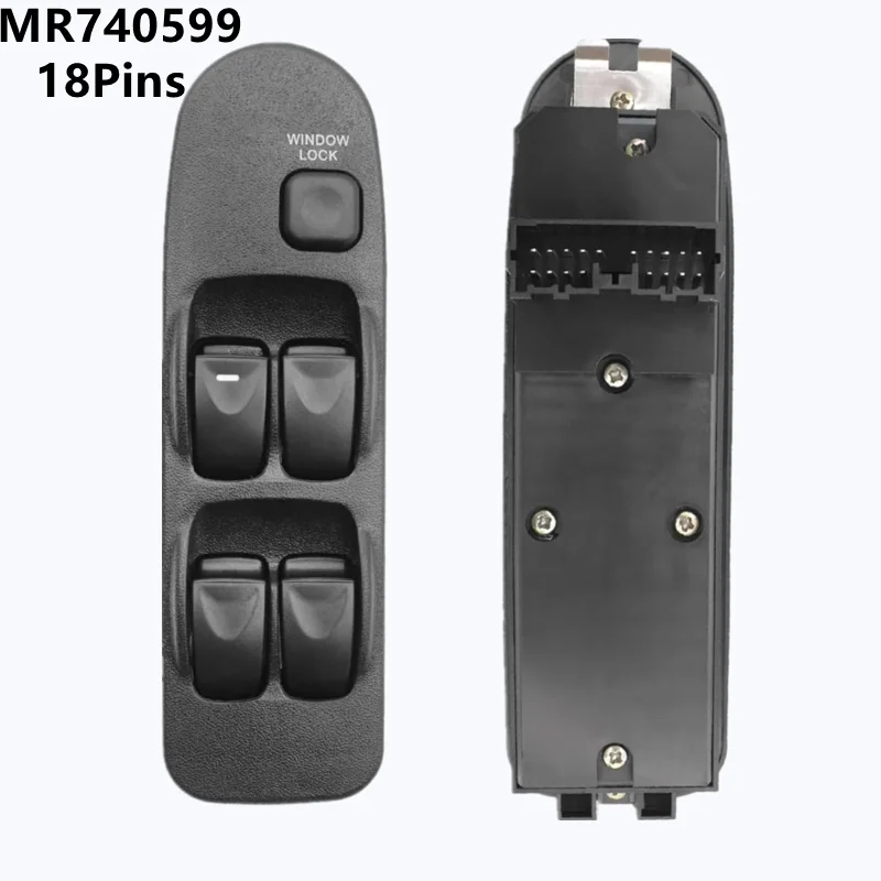 

MR 740599 MR 792851 Кнопка переключения стеклоподъемника для Mitsubishi Carisma 1995-2006 Space Star 1998-2004, автомобильные аксессуары