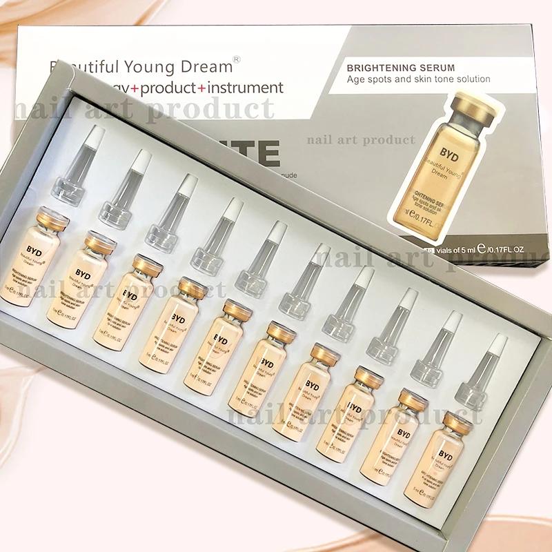 

Korea 5ml BB Cream Glow Hyaluronic Acid Kit Dermawhite Whitening Anti-Aging Brightening Moisturizing Skin Care For Mesotherapy