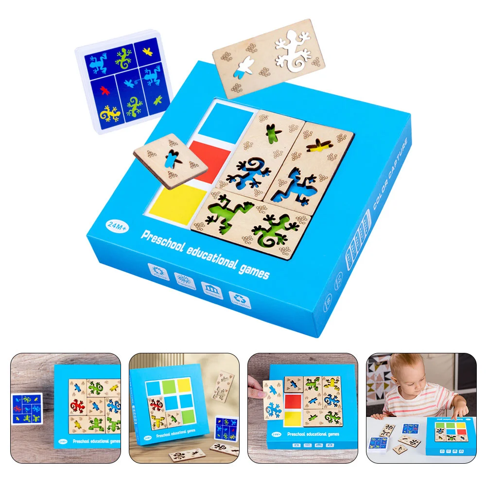 

Matching Color Kidsmontessori Puzzle Boy Old 2 Year Board Educational Children Preschool Learning Wooden Interactive Game