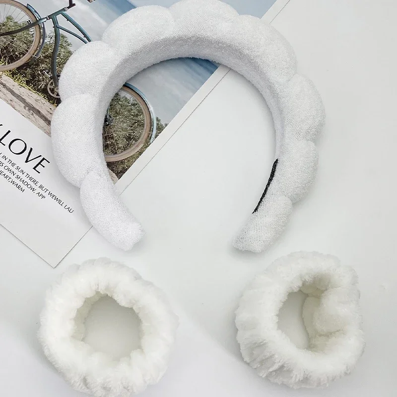 Стильные повязки на голову для мытья лица 3 шт./комплект