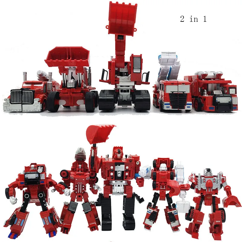 2 в 1 экшн-фигурка робота-трансформера