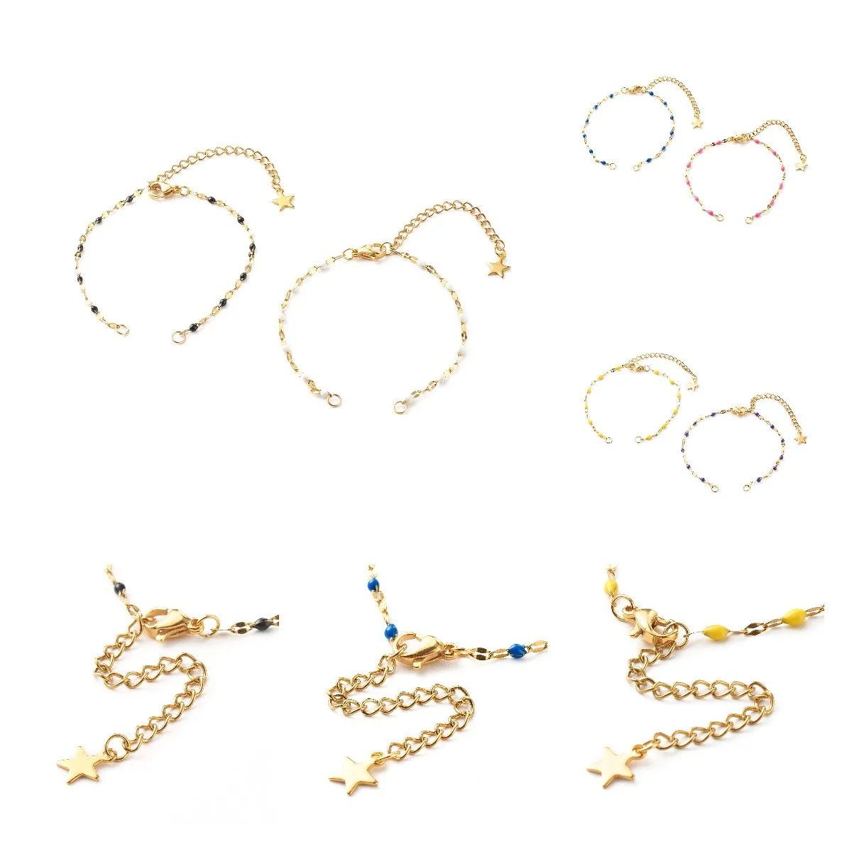 20 шт. цепочки из нержавеющей стали для изготовления ювелирных изделий | Браслеты