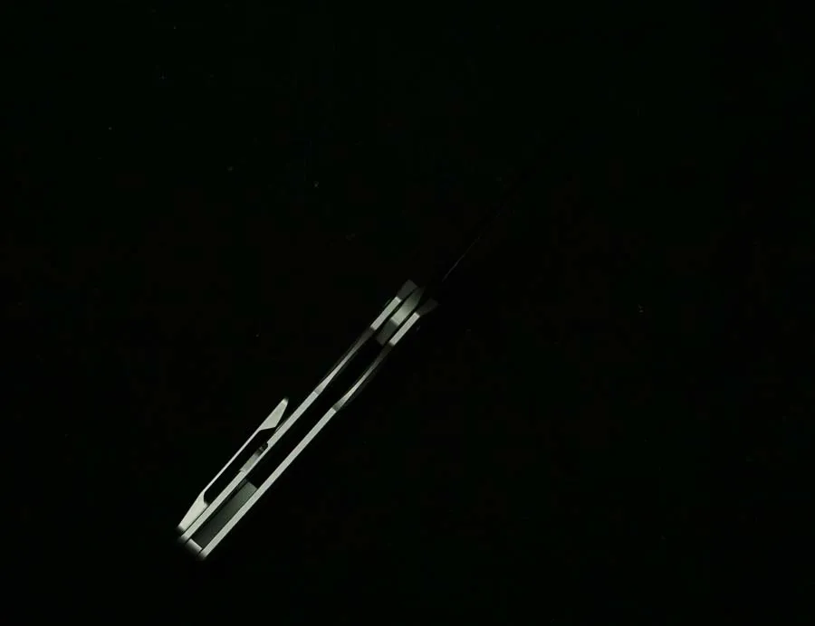 Фото Новый складной нож LEMIFSHE BLK из стали M390 с рукоятью из титанового сплава, многофункциональный инструмент для выживания на природе и кемпинга, EDC-инструмент №5