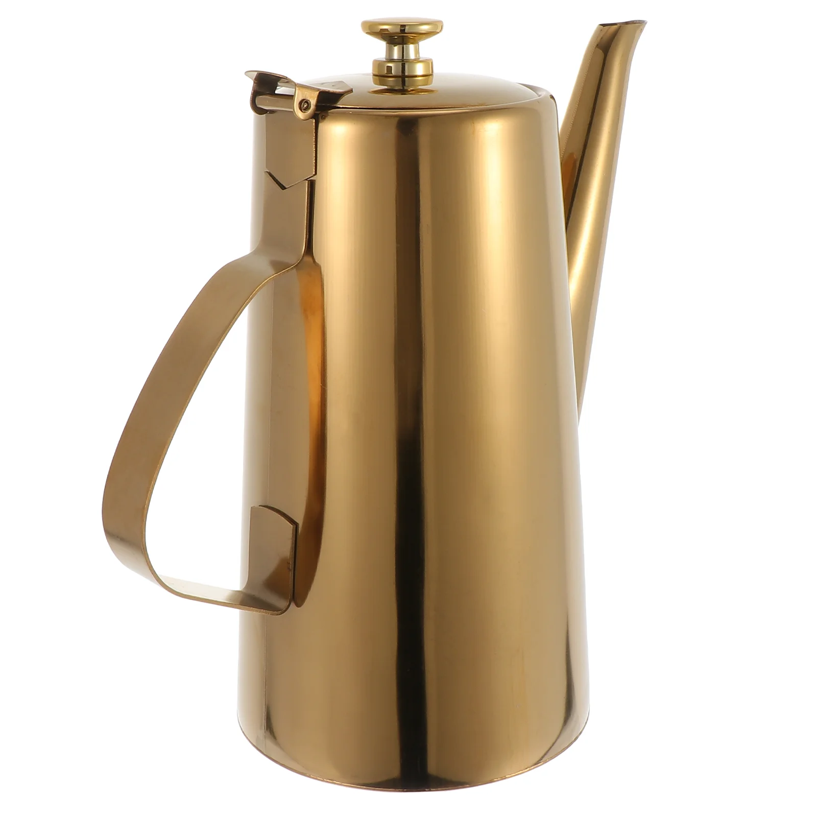 

Cabilock Grease Container Olive Oil Dispenser Bottle Stainless Steel Spout Oil Pot Drip Free Pouring Spout Soy Sauce