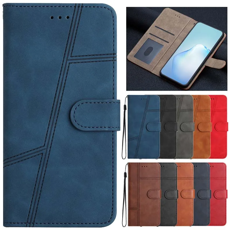 

Leather Magnetic Flip Phone Case For Samsung Galaxy A53 A13 A23 A33 A73 A52S 5G A12 A22 A32 A72 A42 Cover Wallet Card Slots Case