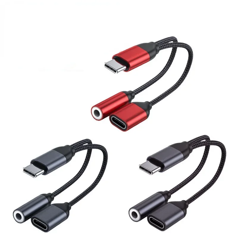 Оригинальный адаптер для наушников типа C 3 5 мм с Usb на Aux Audio применимые модели: Millet