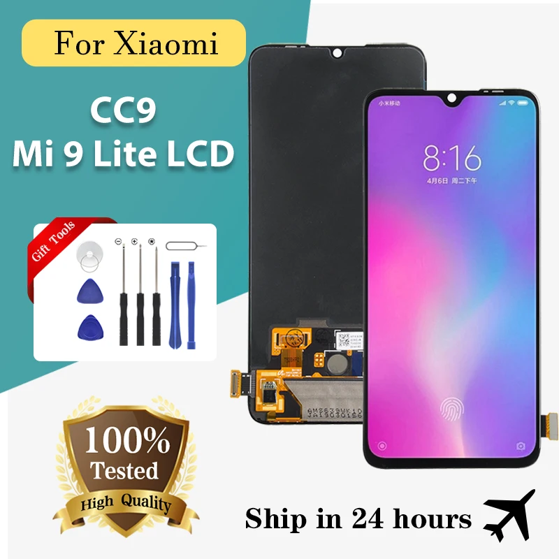 

Brand New 6.39 Inch Mi 9 Lite Display For Xiaomi MI CC9 LCD Touch Panel Screen Digitizer MI A3 Lite Assembly Free Ship