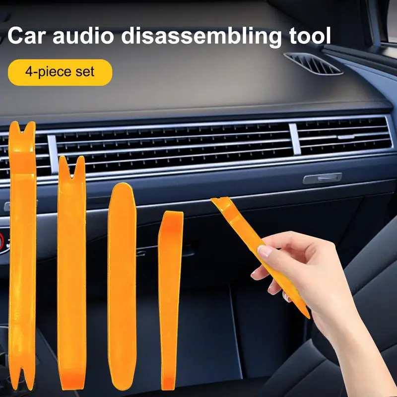 

Инструмент для разборки автомобильного аудио 4 шт. набор инструментов для снятия дверной панели автомобильный комплект для снятия деталей интерьера автомобильные аксессуары