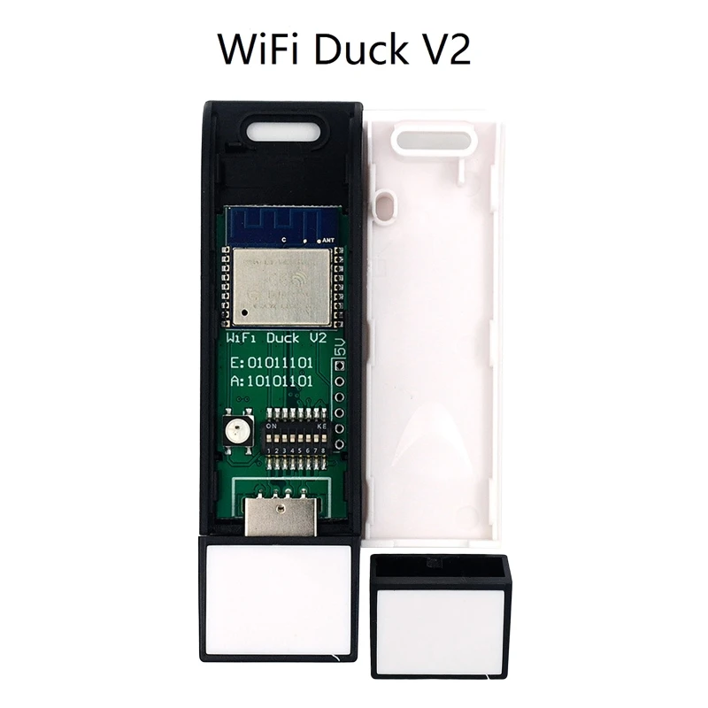 

WIFI Duck V2 DSTIKE USB Rubber Ducky ESP8266 ESP-WROOM-02 Wifi Ducky Update Version Development Board Atmega32u4