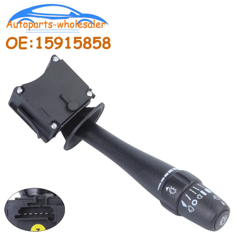 

New Windshield Wiper Switch 15915858 Fit For 2005-2010 COBALT HHR INTERMITTENT Car Accessories