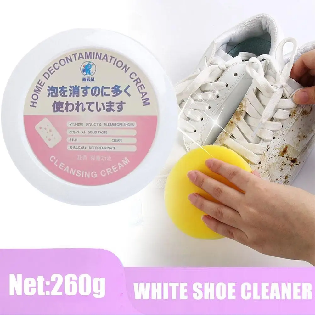 

Multi-functional Household Stain Removal Cleaning Cream Small White Shoe Cleaning And Maintenance Strong Decontamination