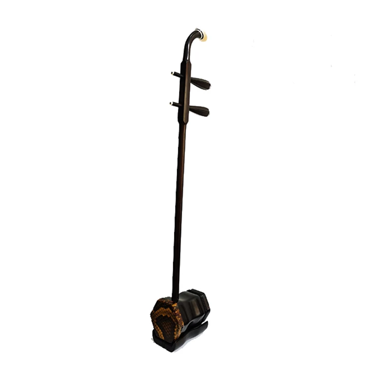 

Factory price authentic African ebony fine erhu musical instrument for beginners to play Huqin