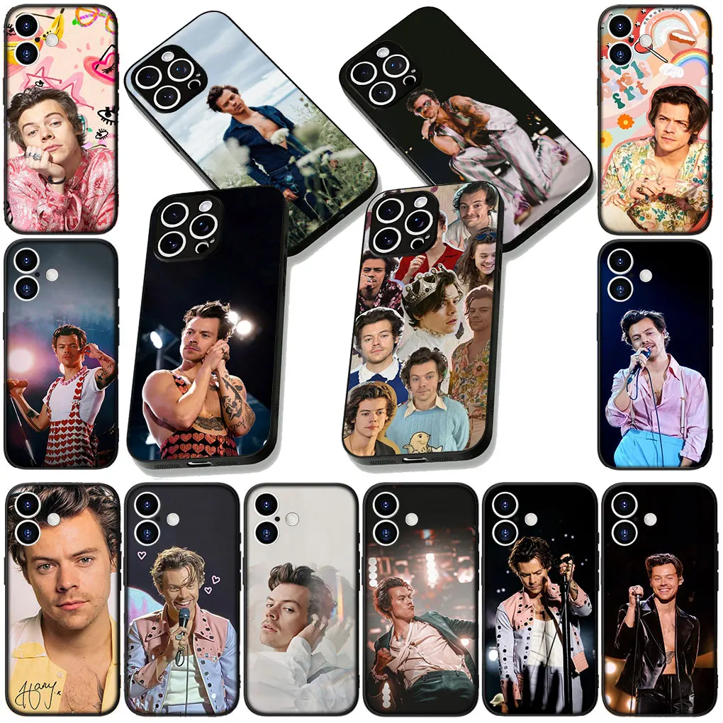 Фото Мягкий чехол для Apple iPhone 13 12 Mini XS 11 Pro Max 7 8 Plus + XR SE 2022 2020 SE3 Coque Phone Case H-HaRRys-S-styles Singer №2
