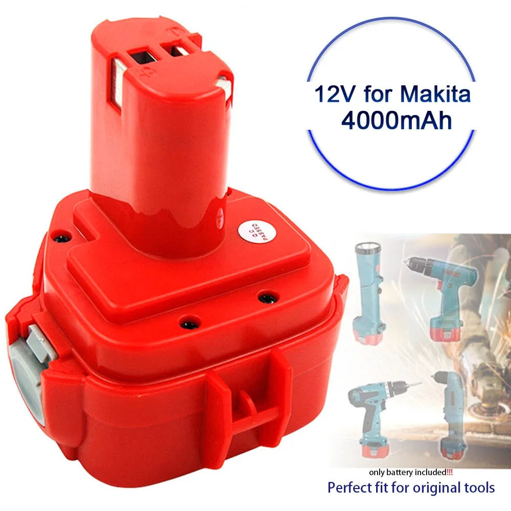 Аккумуляторная батарея PA12 12 В 3 0 Ач/4 Ач для электроинструментов Makita 1220 1234 1222 1235 4013D