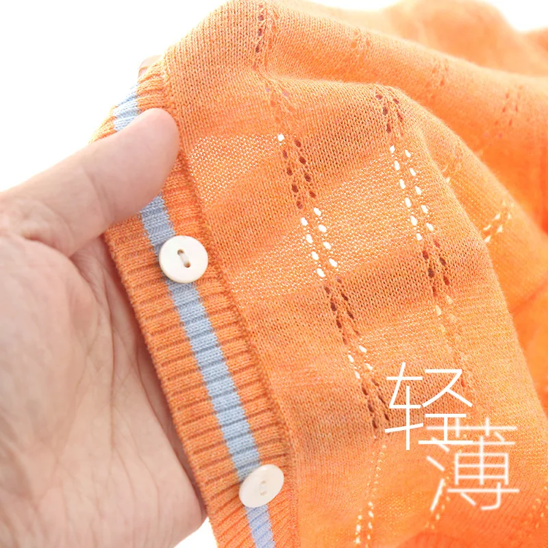 Мужские и женские хлопковые вязаные кардиганы весенние осенние тонкие свитера