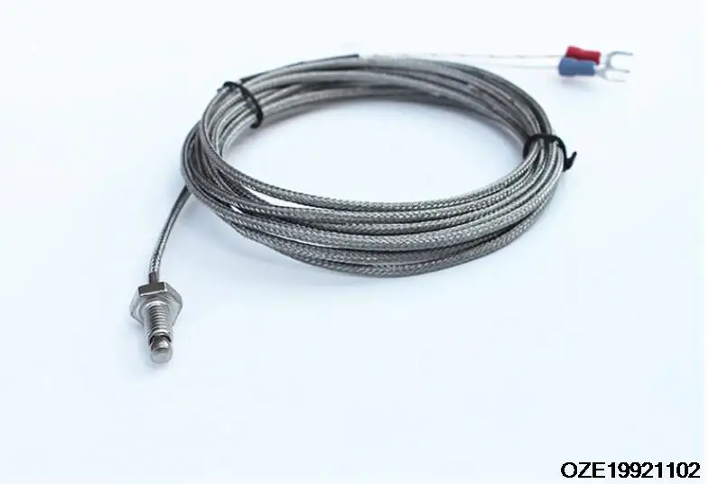 

Вилочный терминал, термопара, резьба М6, K-Тип 0-500 с градусов Цельсия