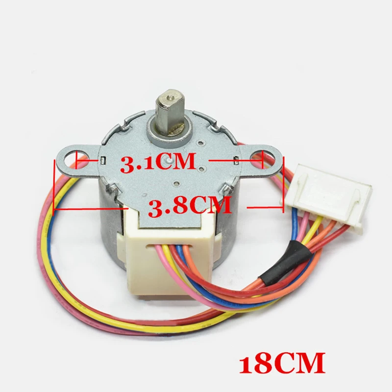 

MP24GA MP24GA5 Synchronous Step Swing Motor for Midea Hanging Air Conditioning Conditioner 24BYJ48 Swing Leaf Deflector Wind 12V