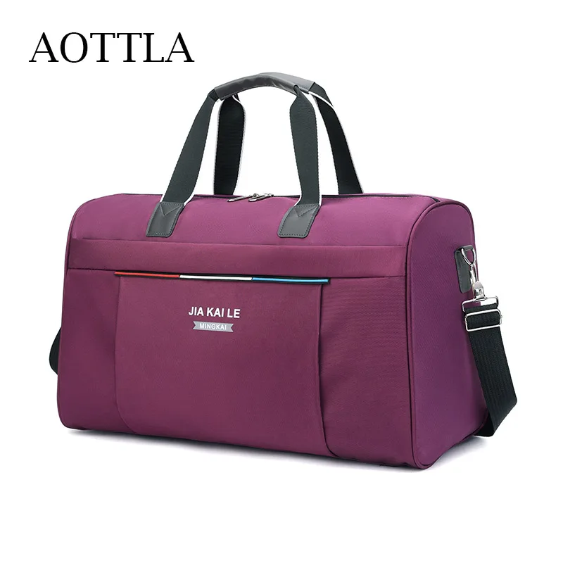 

AOTTLA Large Capacity High Quality Men Travel Bag Multi-Function Handbag Women's Sports Bag Casual Brand Shoulder Crossbody Bags