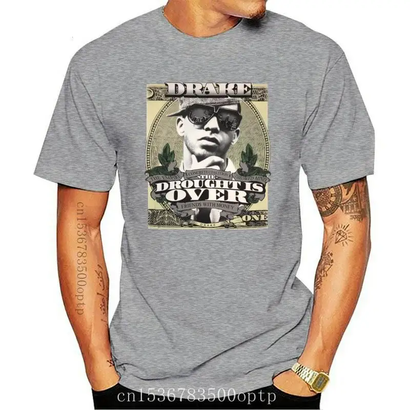

Mens Clothes CRAZY RARE DRAKE "THE DROUGHT IS OVER" MIXTAPE SHIRT XXXL 3XL RAP TEE SHIRT OVO Brand T Shirt Homme Tees
