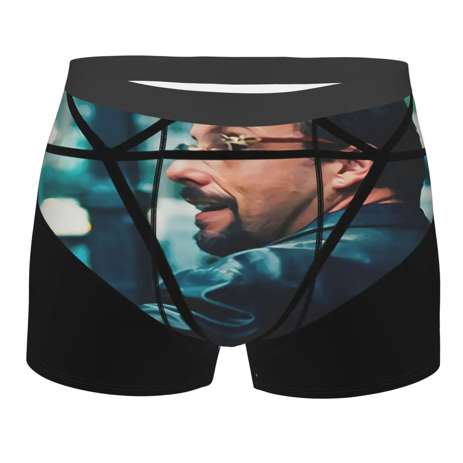 

Трусы-боксеры женские/мужские из полиэстера, с принтом драгоценных камней