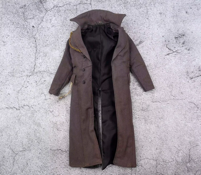 Женская модель 1/6 пальто и карманные часы для 12 дюймов Hunter Женская модель 1/6 пальто и карманные часы для 12 дюймов Hunter