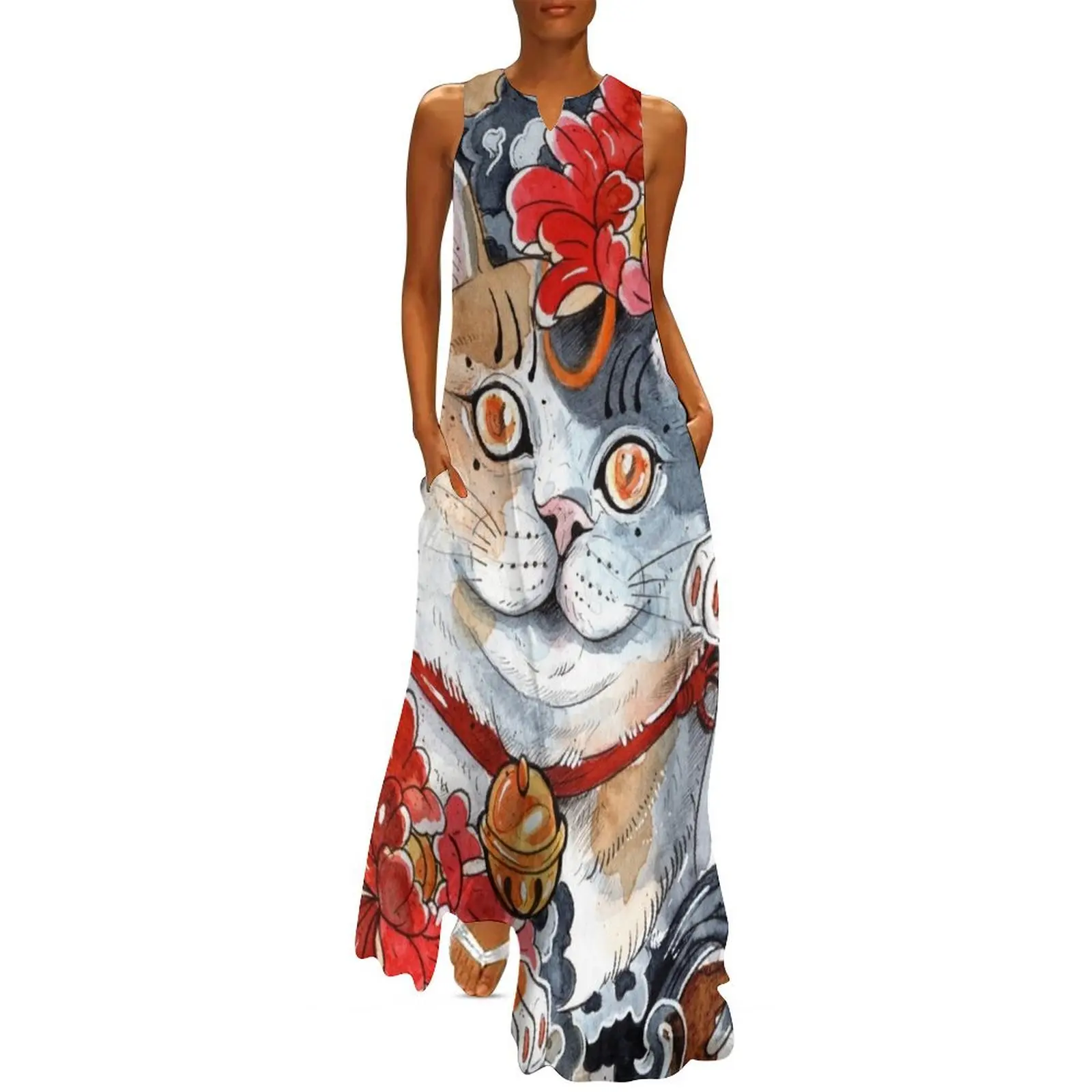 Длинное платье Chonky Neko праздничный наряд женские свадебные платья для вечеринок