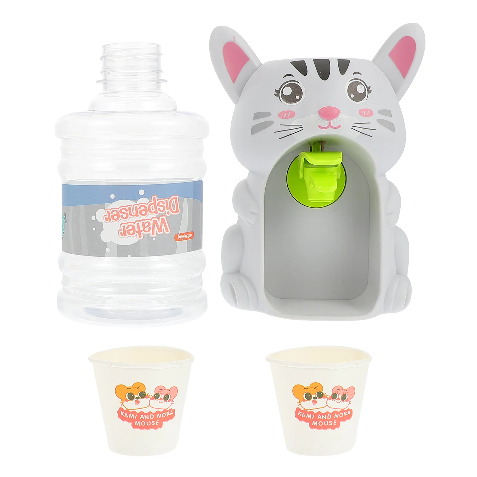 

Mini Water Dispenser Toy Educational Children Drinking Fountain Model Toy
