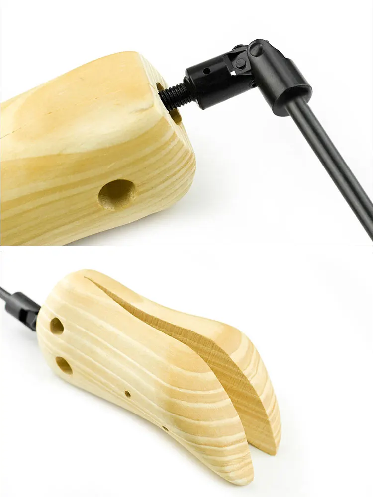 FamtiYaa 1Pcs Wooden Adjustable Shoe Stretcher for Casual Pump Boots Flats Shoes Tree Scarpiera Support Expander Footwear lasts