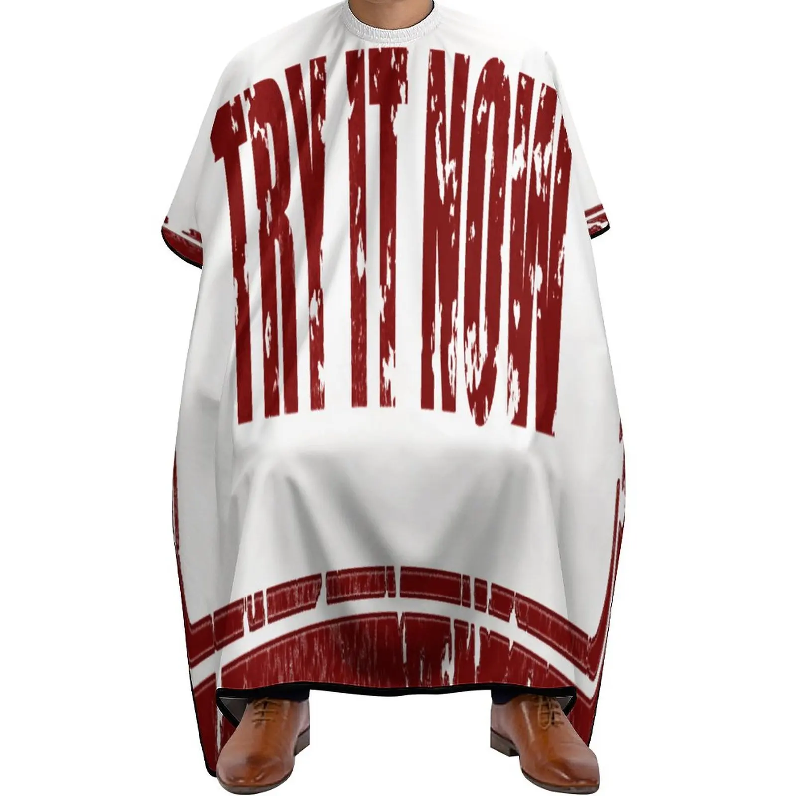 

Professional Barber Cape Polyester Hair Cutting Salon Cape Water And Stain Resistant Apron Cutting Hair Font Try It Now