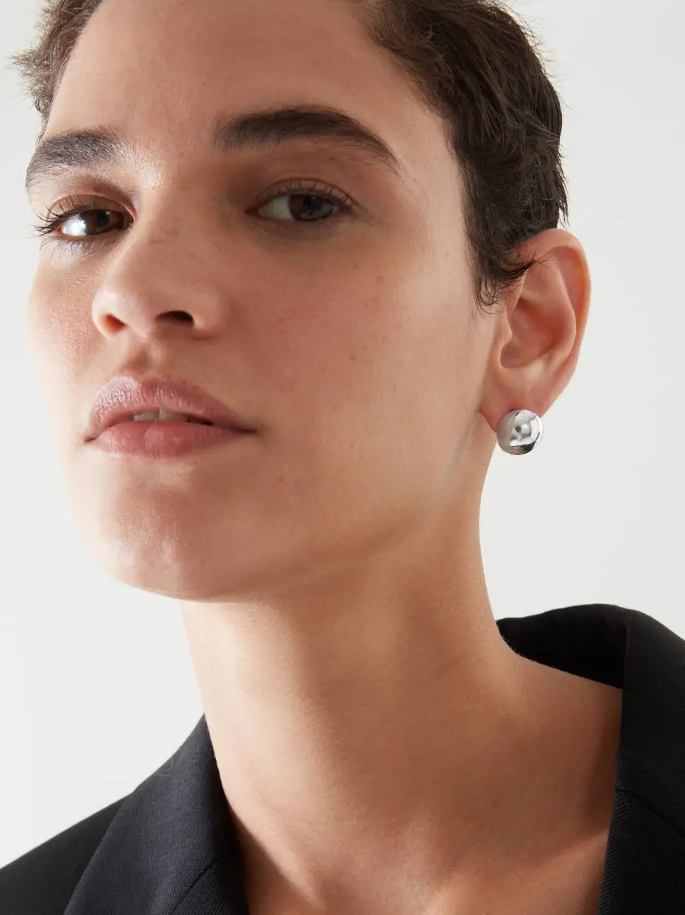 PDO Minimalist Cold Sle High Sense Cos Ball Модные универсальные круглые элегантные серебряные