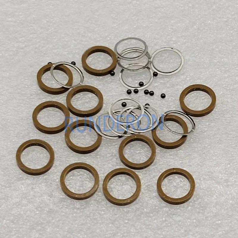 

10 пакетов F00VC99002 F00VC05009, топливная форсунка, набор для ремонта топливной системы, уплотнительное кольцо, керамический шар