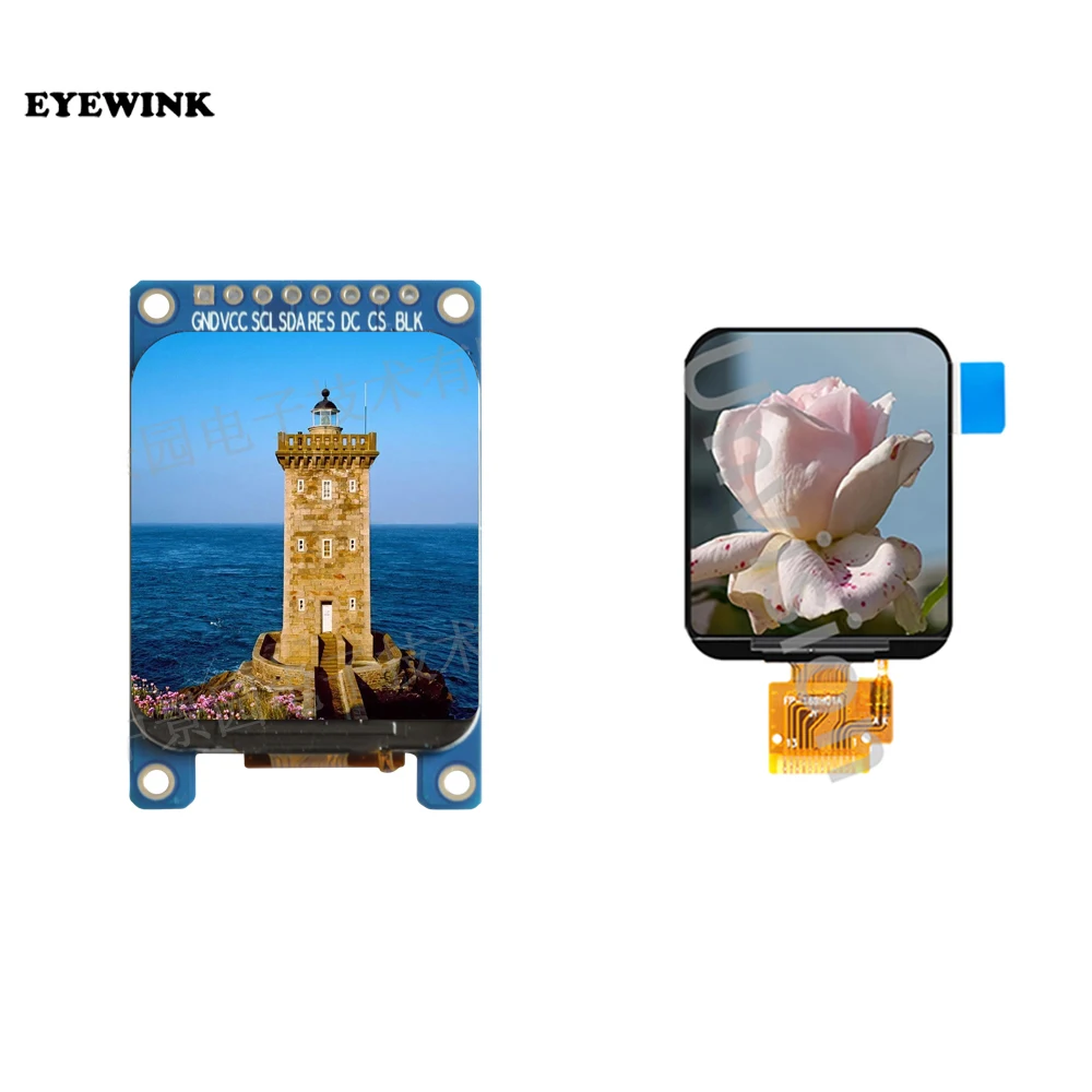 Цветной ЖК-дисплей IPS 1 69 дюйма TFT (плата/без платы) ST7789 контроллер 8Bit MCU интерфейс