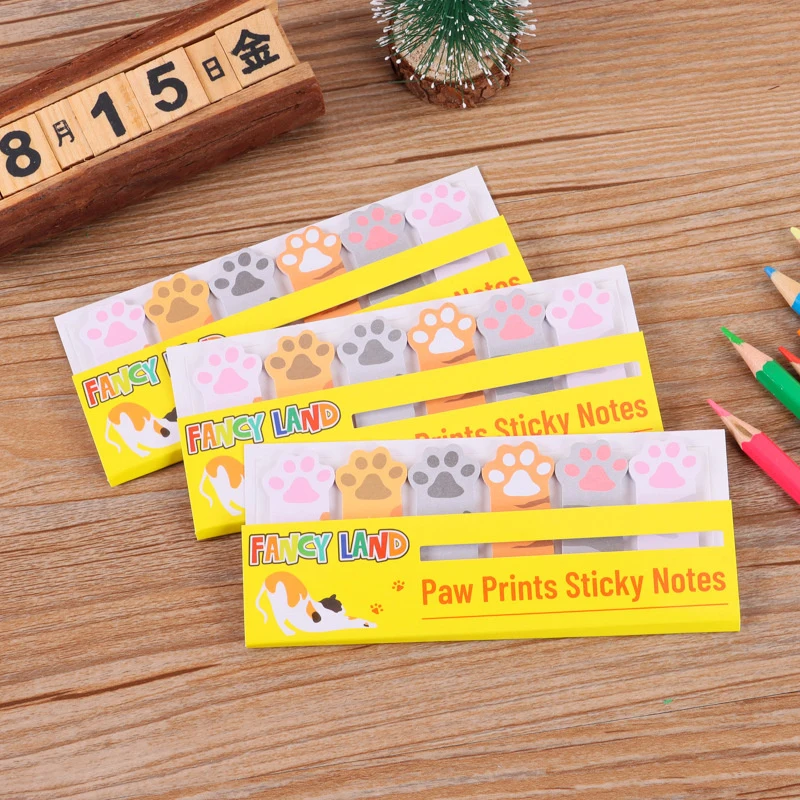 

Мультяшные Стикеры для заметок, Стикеры для заметок, закладка для заметок, милые животные, кошка, собака, канцелярские принадлежности, офисные и школьные принадлежности