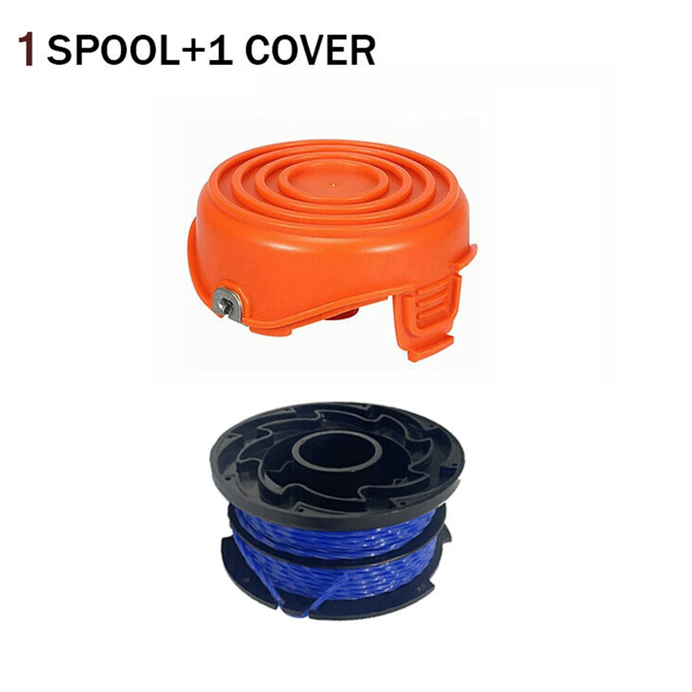 

100% Brand New Garden Spool Line Trimmer Spare Parts Highly Match Spool Cover/Spool And Line Useful 1.65mm/12.2M