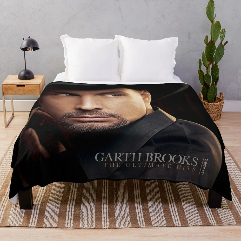 

Garth Brooks The ultimate hits Throw Blanket blankets for sofas