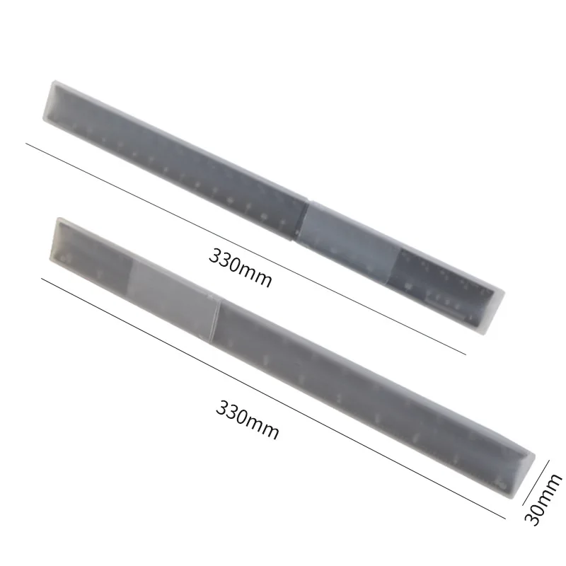 

Aluminum Alloy Triangular Ruler Laser Engraving Drawing Ruler Architectural Design Decoration Inch Centimeter Scale Batch