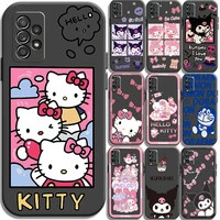 hello kitty cartoon kawaii cat phone cases for xiaomi redmi poco x3 gt x3 pro m3 poco m3 pro x3 nfc x3 mi 11 mi 11 lite