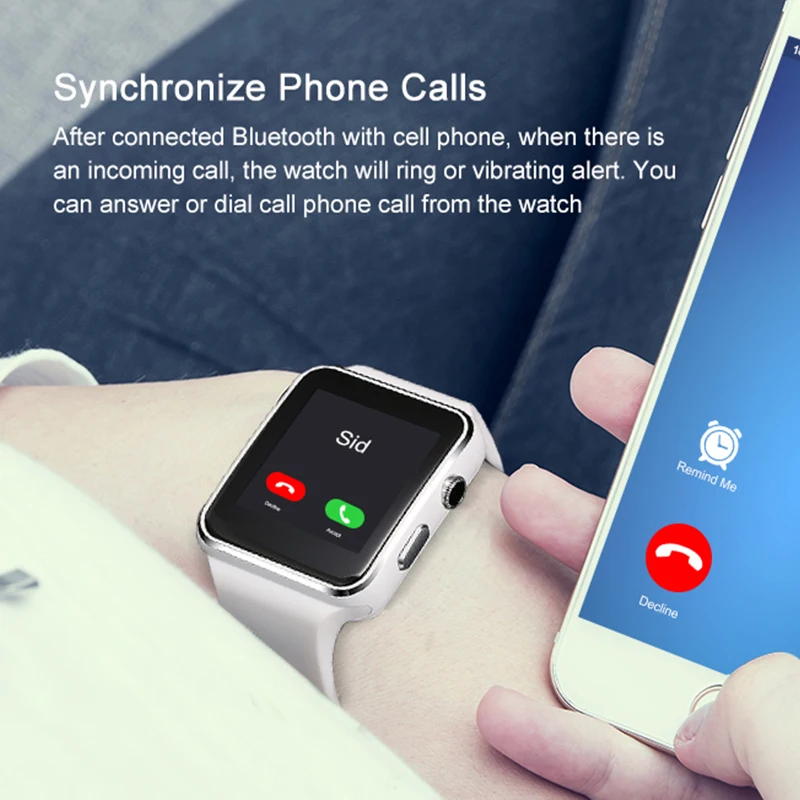 X6 Bluetooth Facebook WhatsApp SIM Android DZ09 AliExpress