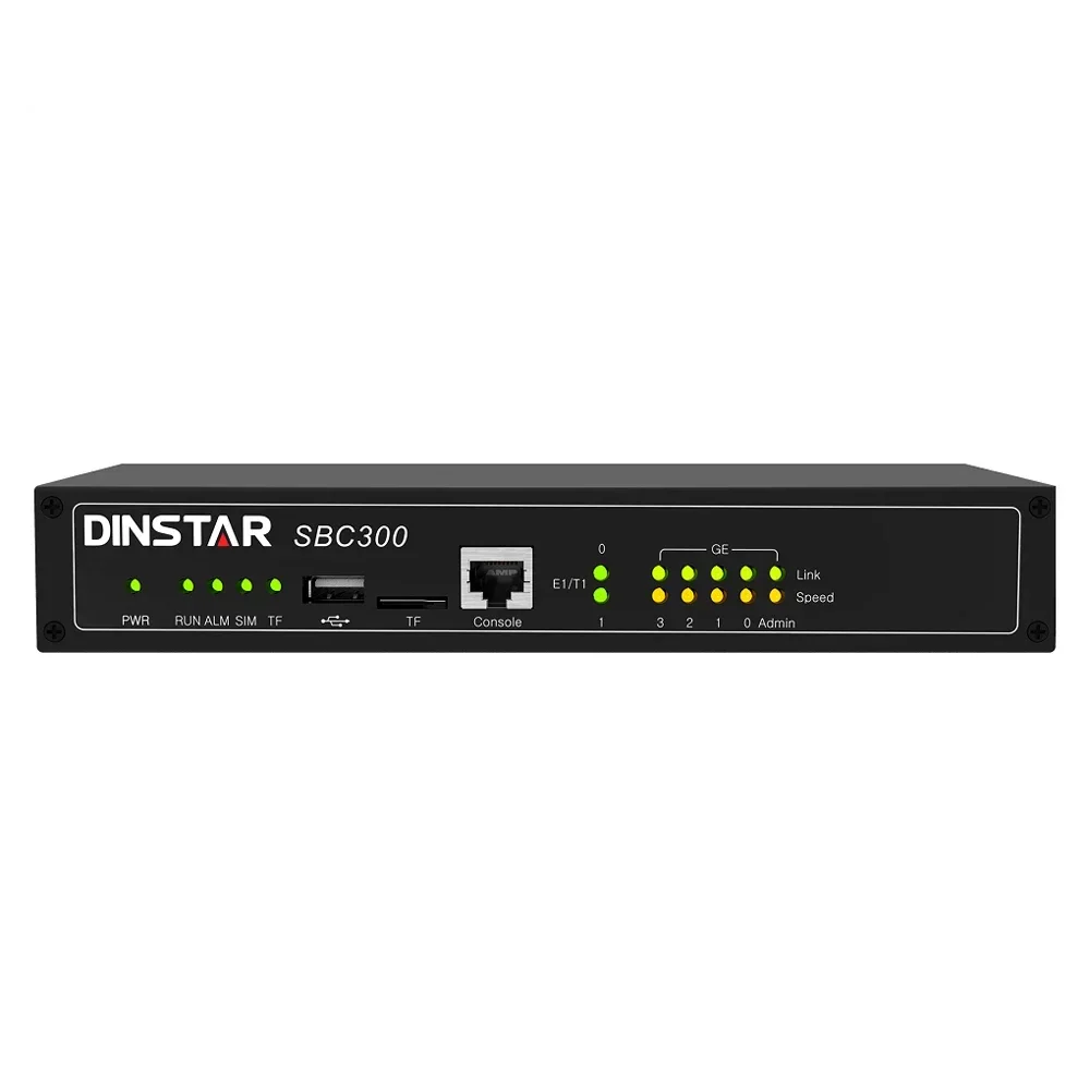 Session Border Controller Dinstar SBC300 с 20 сексами SIP транскодированием