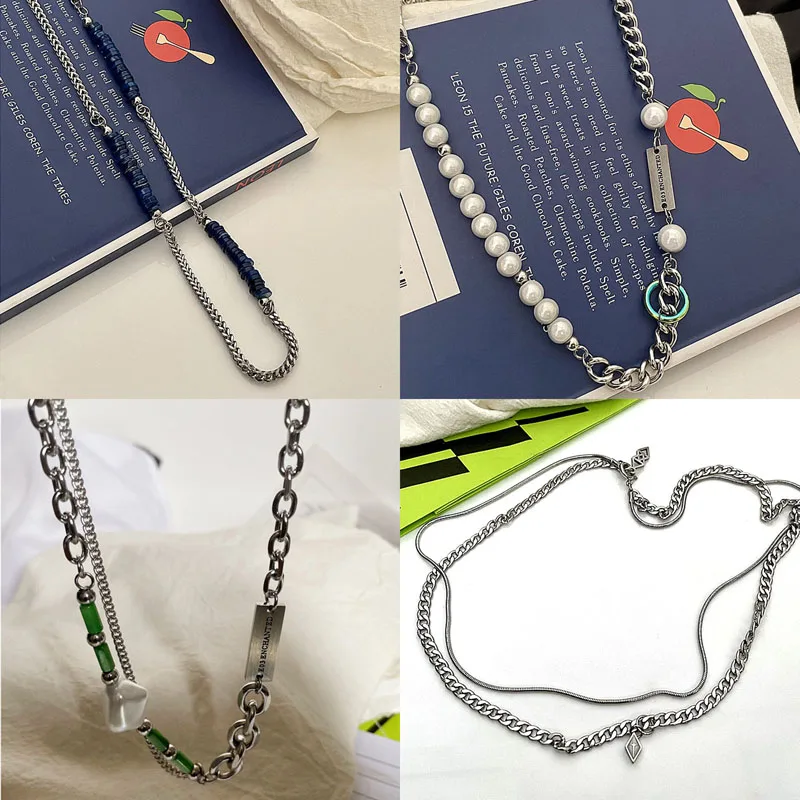 Креативное металлическое ожерелье из нержавеющей стали с крестом Иисуса в