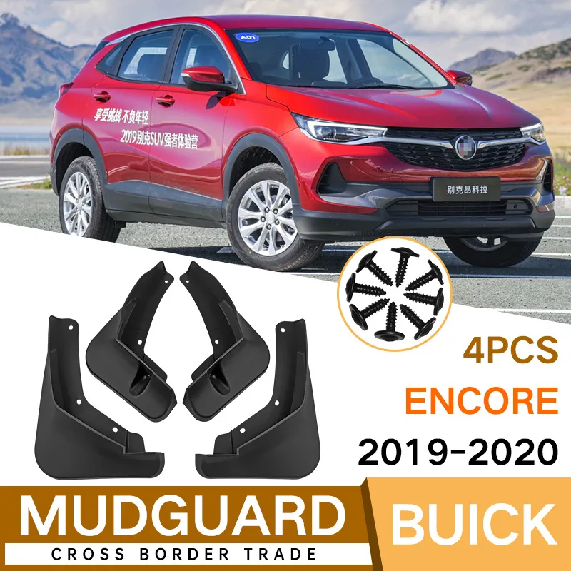 

Mud Flaps For Buick Encore 2013-2020 Splash Guards Fender MudFlaps Front Rear Mudguards Car Accessories