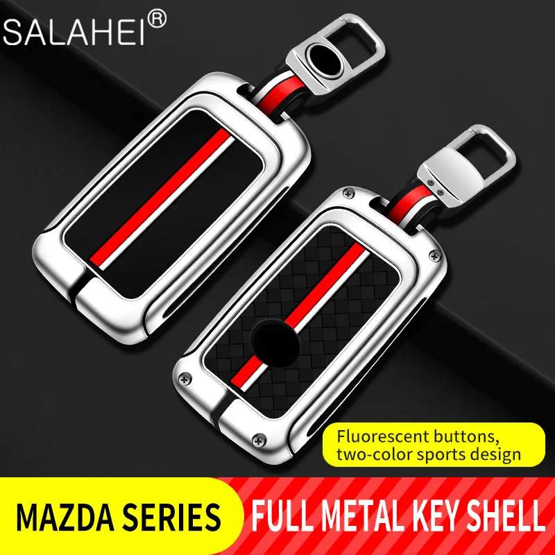 

Zinc Alloy Car Key Case Cover Shell Fob For Mazda 3 Alexa CX30 CX-30 CX-5 CX5 CX3 CX-3 CX8 CX-8 CX9 CX-9 Protector Accessories