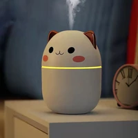 gotsehu 200ml air humidifier cute aroma diffuser with night light cool mist for bedroom home car plants purifier humificador