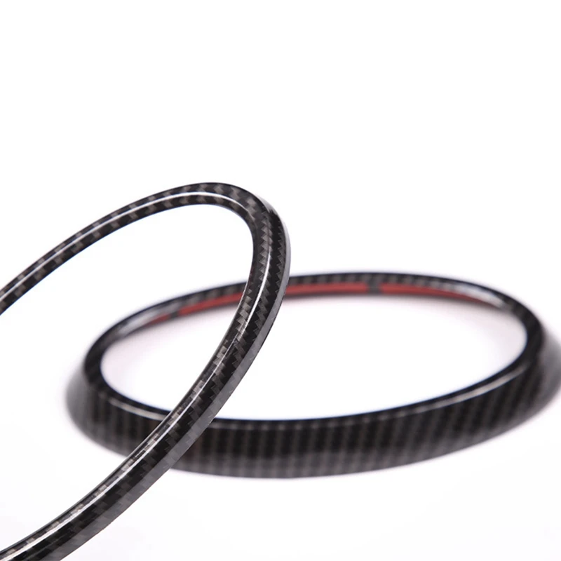 Декоративное кольцо-наклейка с логотипом переднего и заднего автомобиля детали