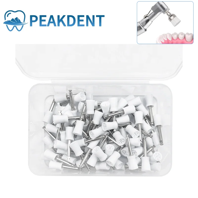 Чашка для полировки зубов защелка резиновая щетка профилактическая чашка