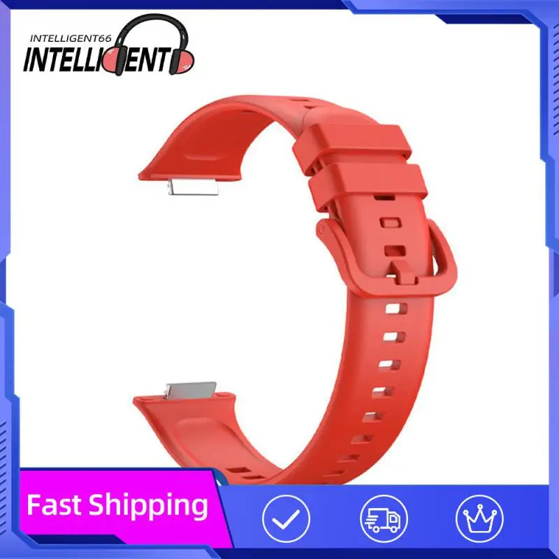 

Durable Wristband For Huawei Fit2 Stable 1 Pcs Replacement Bracelet Anti-losing Comfortable Smooth Watchband Portable Silica Gel