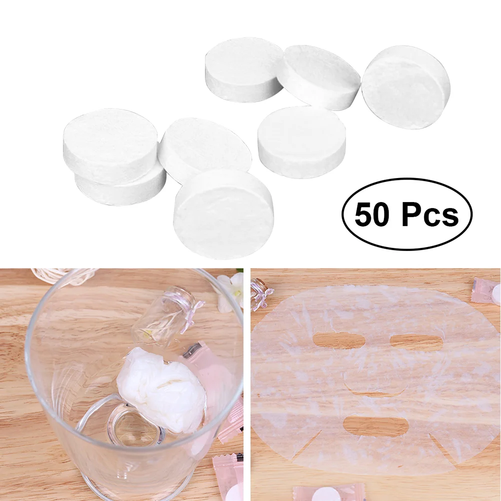 

50pcs Compressed Diy Compressed Sheets Skin Care