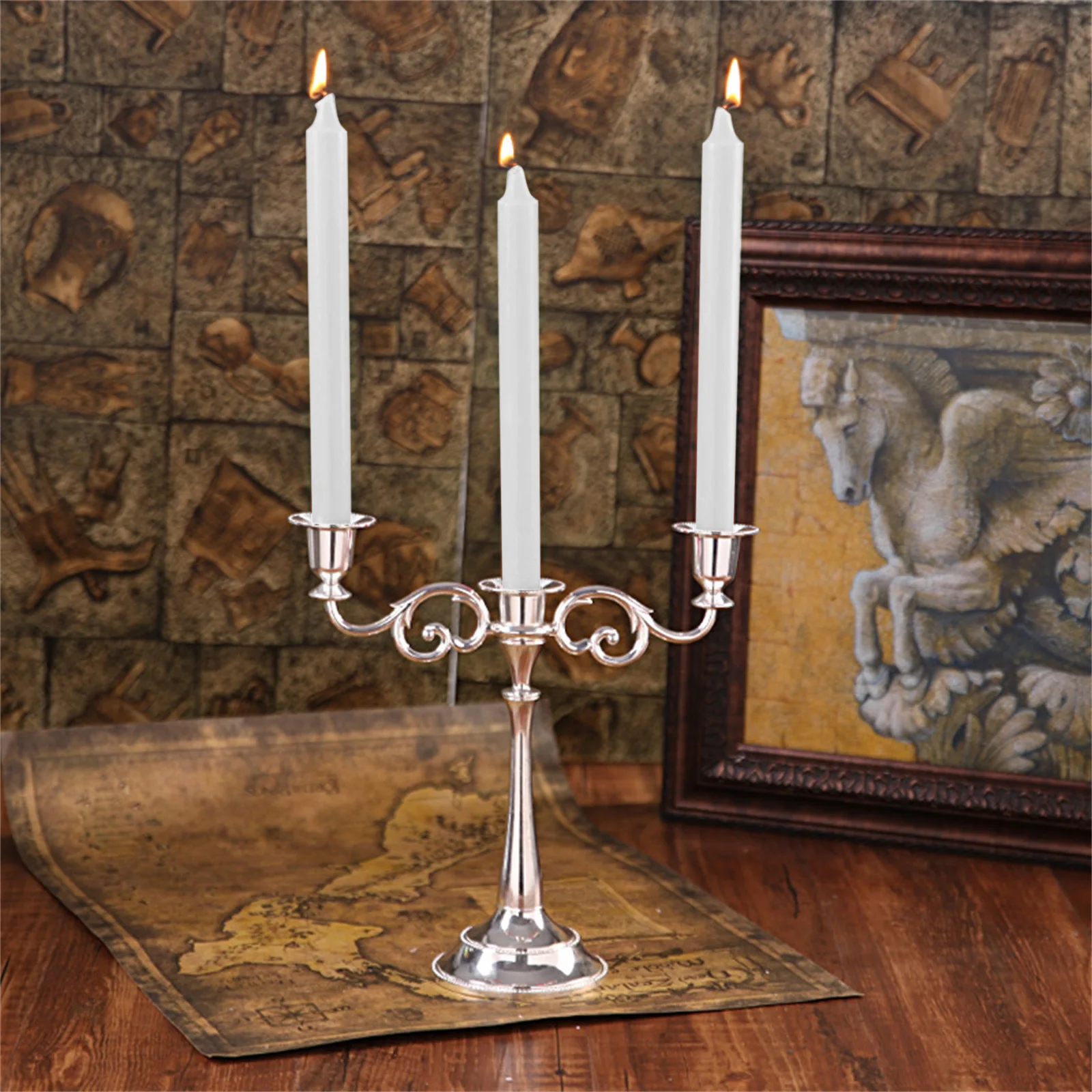 S Classic Red And White Candles Diy Power Failure Emergency 