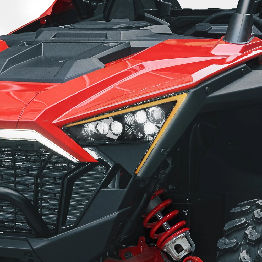 Фара KEMIMOTO RGB 2414538 2414539 Совместим с передним акцентом Polaris RZR PRO XP/PRO R/Turbo R 2020-2024 гг. #